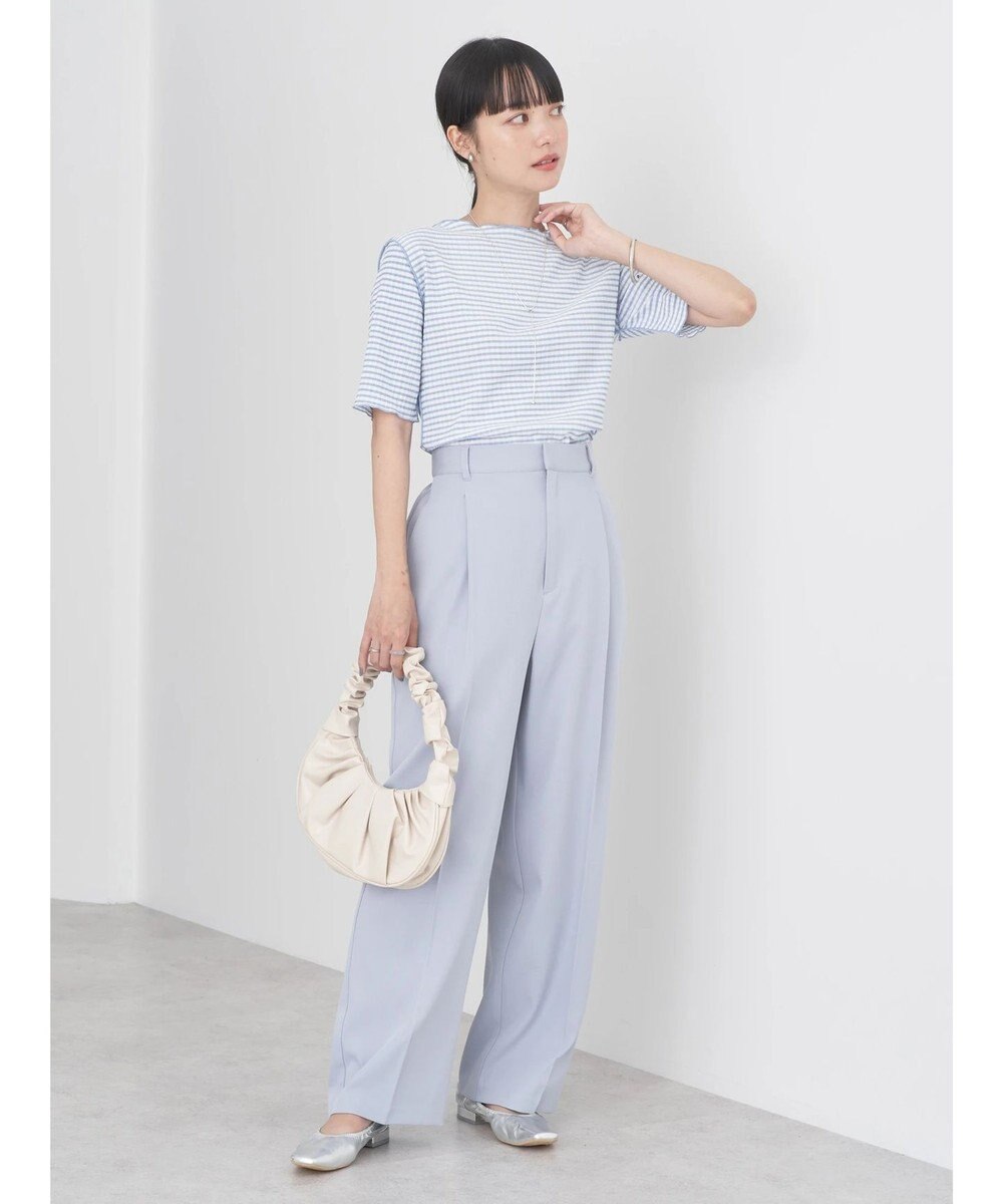 earth music&ecology ギンガムメロープルオーバー 