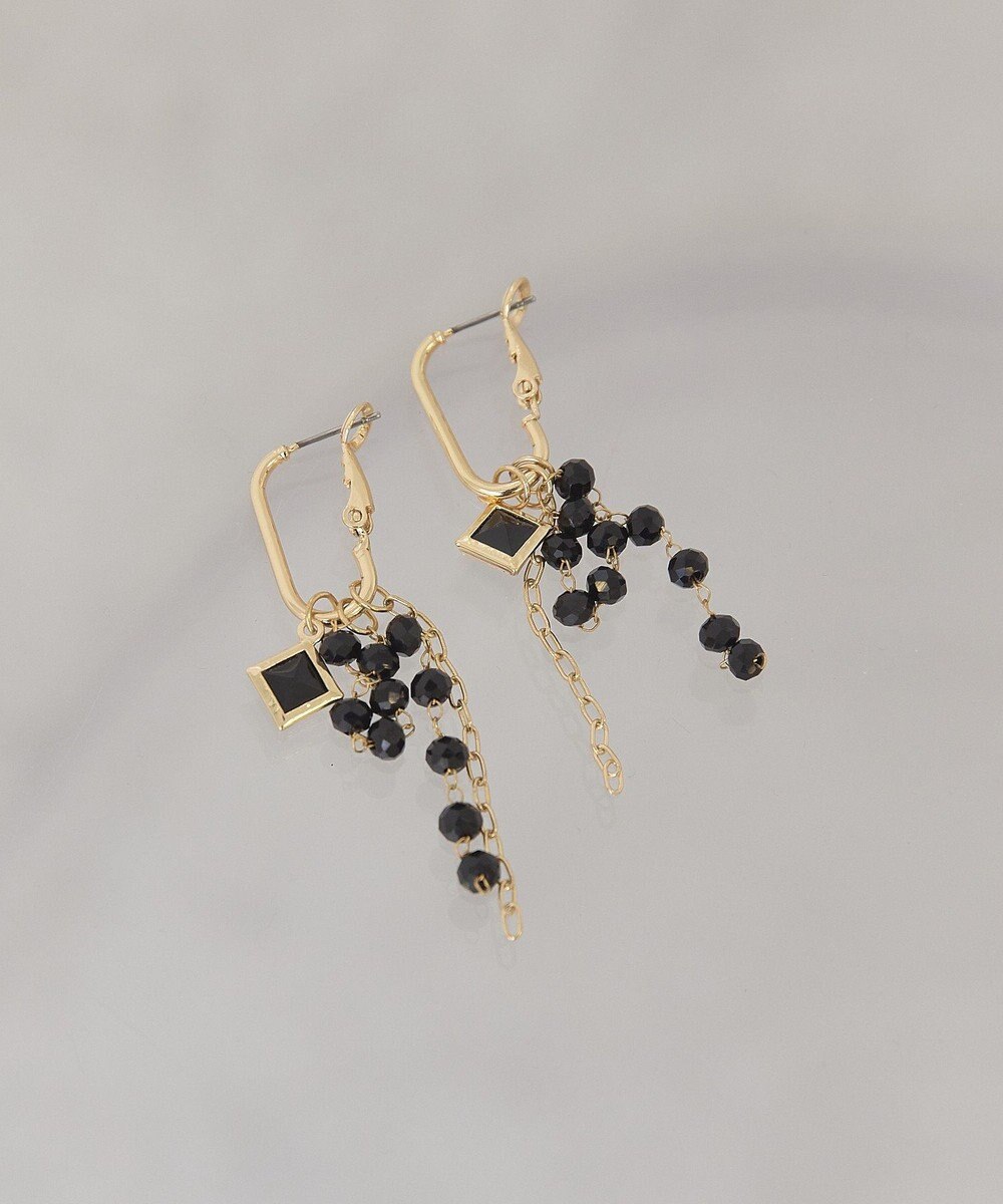 AMERICAN HOLIC チェーン ビーズピアス 