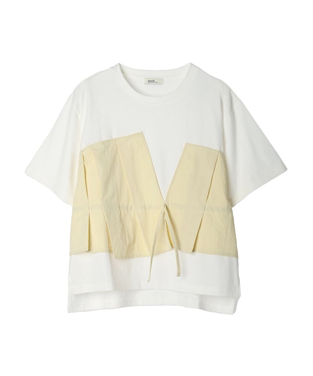 earth music&ecology ビスチェドッキングプルオーバー 