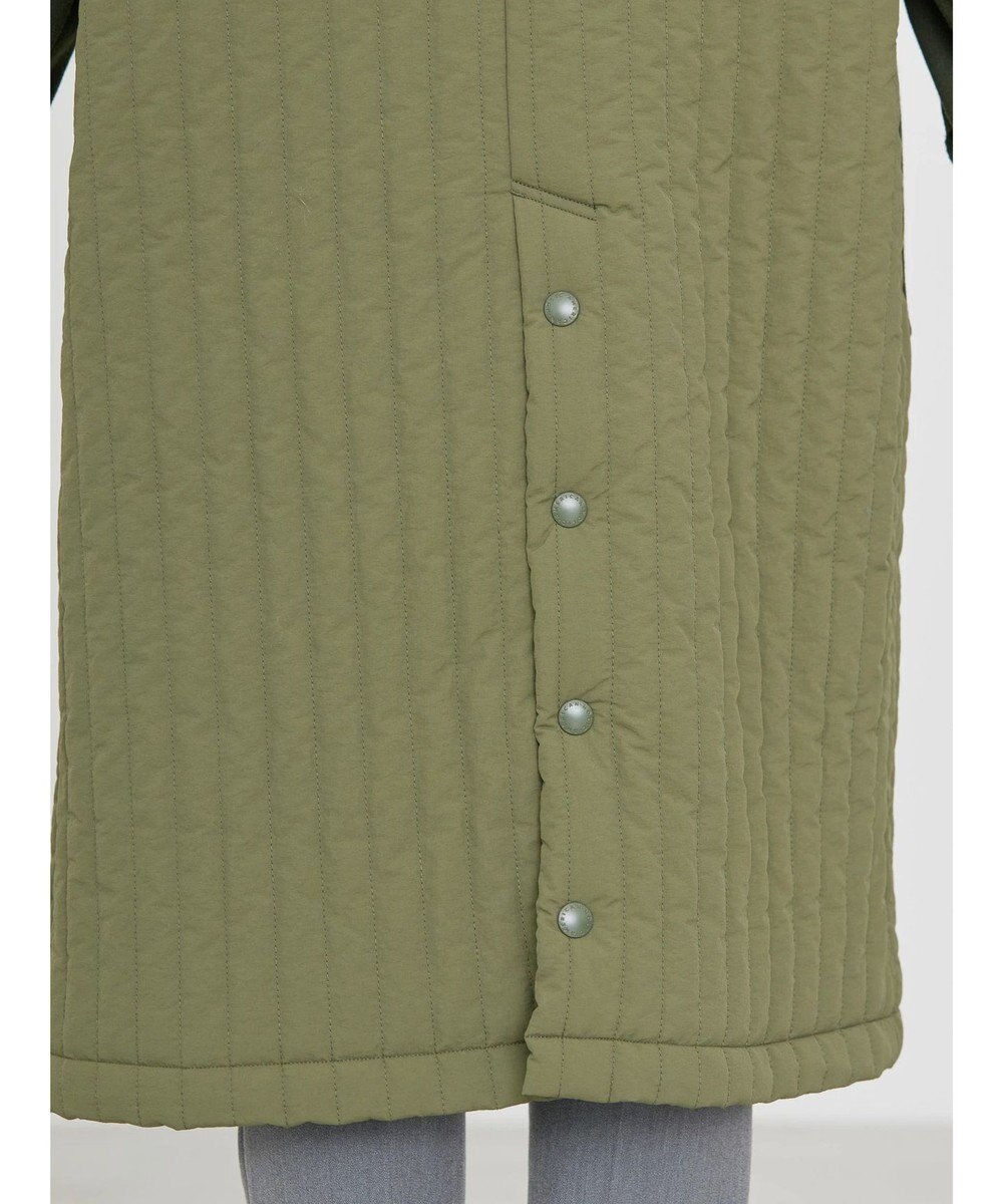 AMERICAN HOLIC キルポカ異素材Ｍｉｘロングコート 