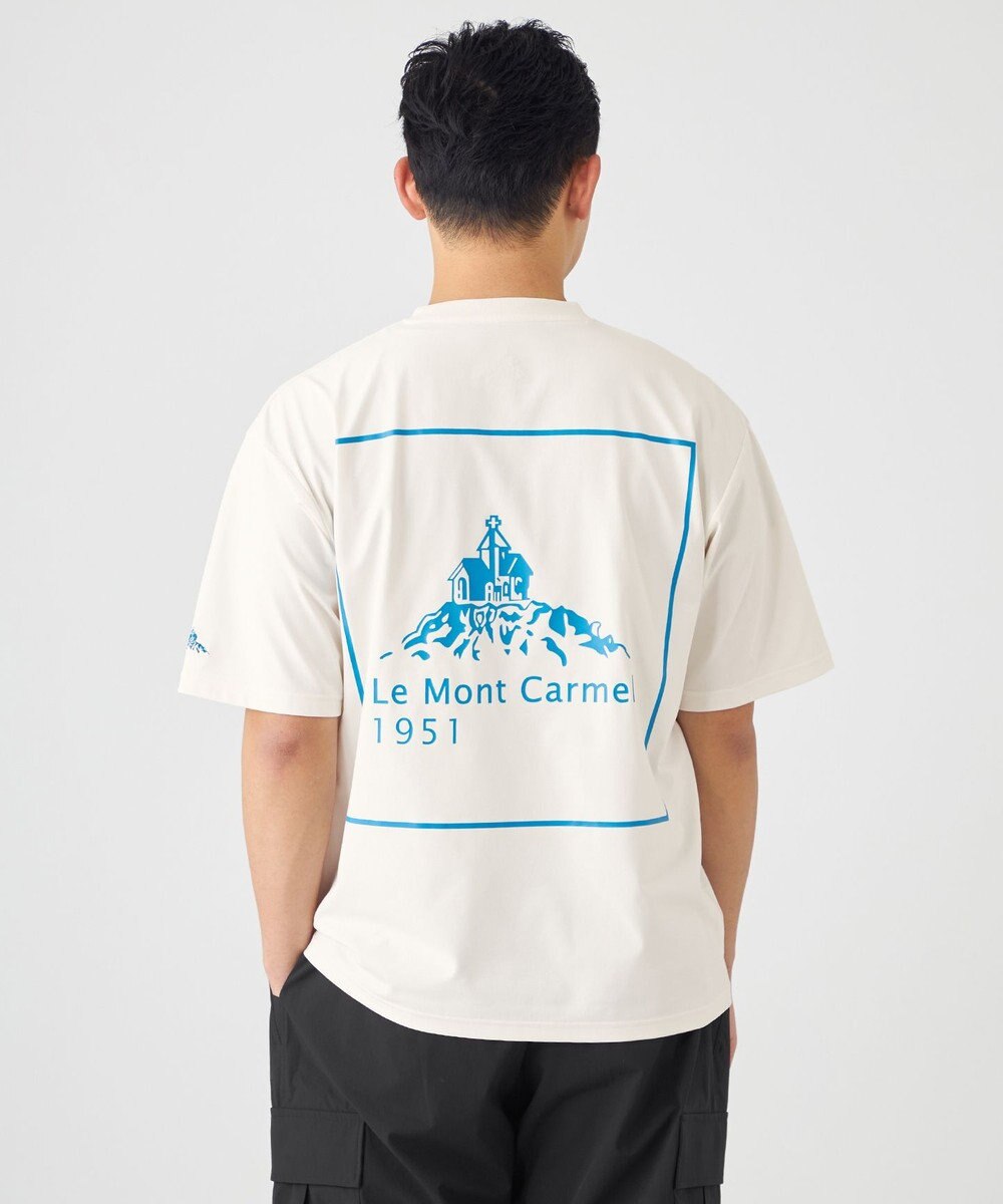 SHARE PARK MENS 【UVカット・吸水速乾・ストレッチ・軽量 】バックプリントポケットTシャツ（L・XLサイズ） 