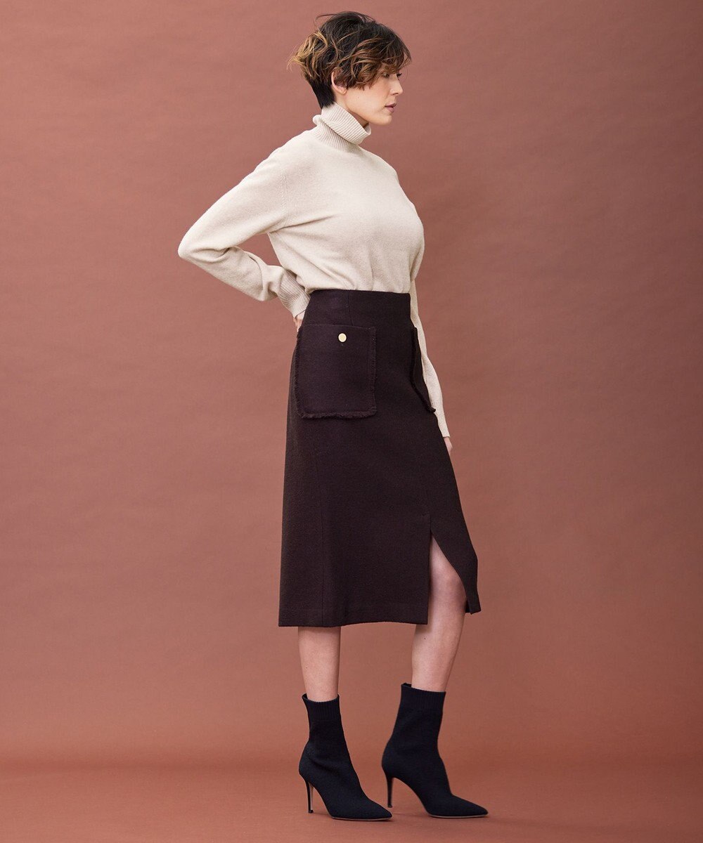 BEIGE， ENSIS / ハイネックニット 