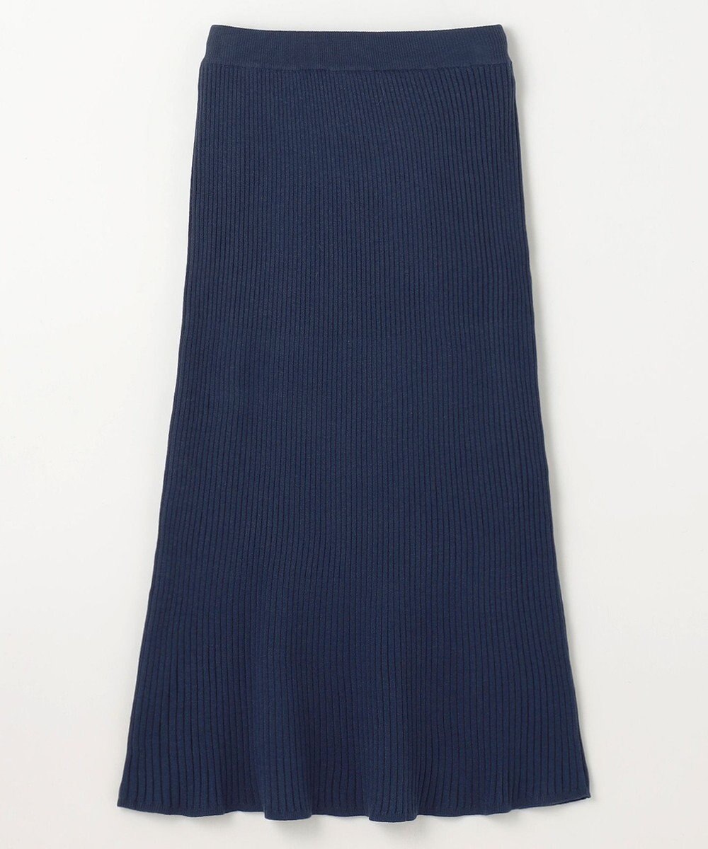 ANY L フェザーカーディガン×ニットスカートセットアップ 