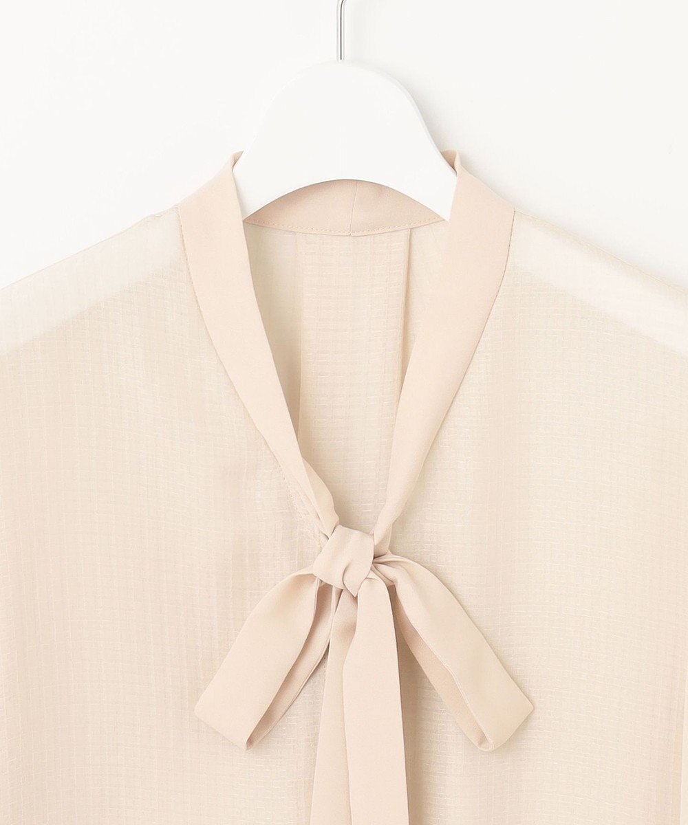 自由区 【洗える・XSサイズあり】シアードビー ブラウス 