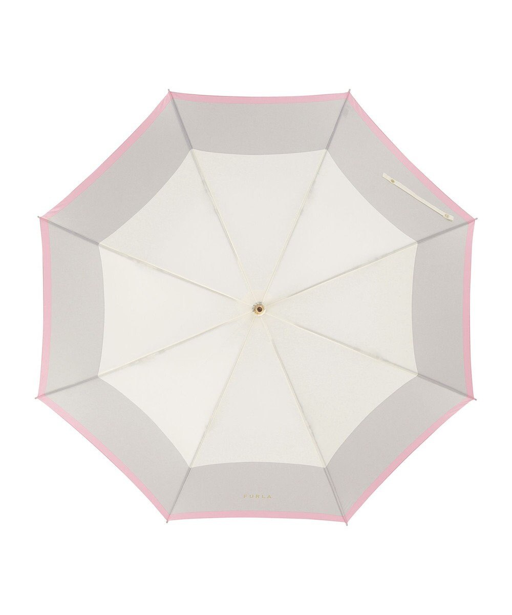 MOONBAT FURLA 長傘 カラーボーダー 耐風 日本製 