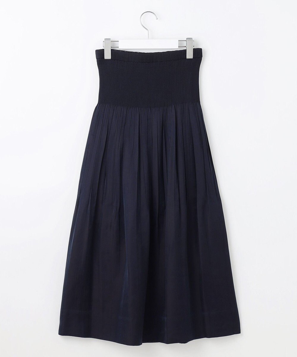 自由区 【WEB限定】キュプラジャカードリバーシブル スカート 