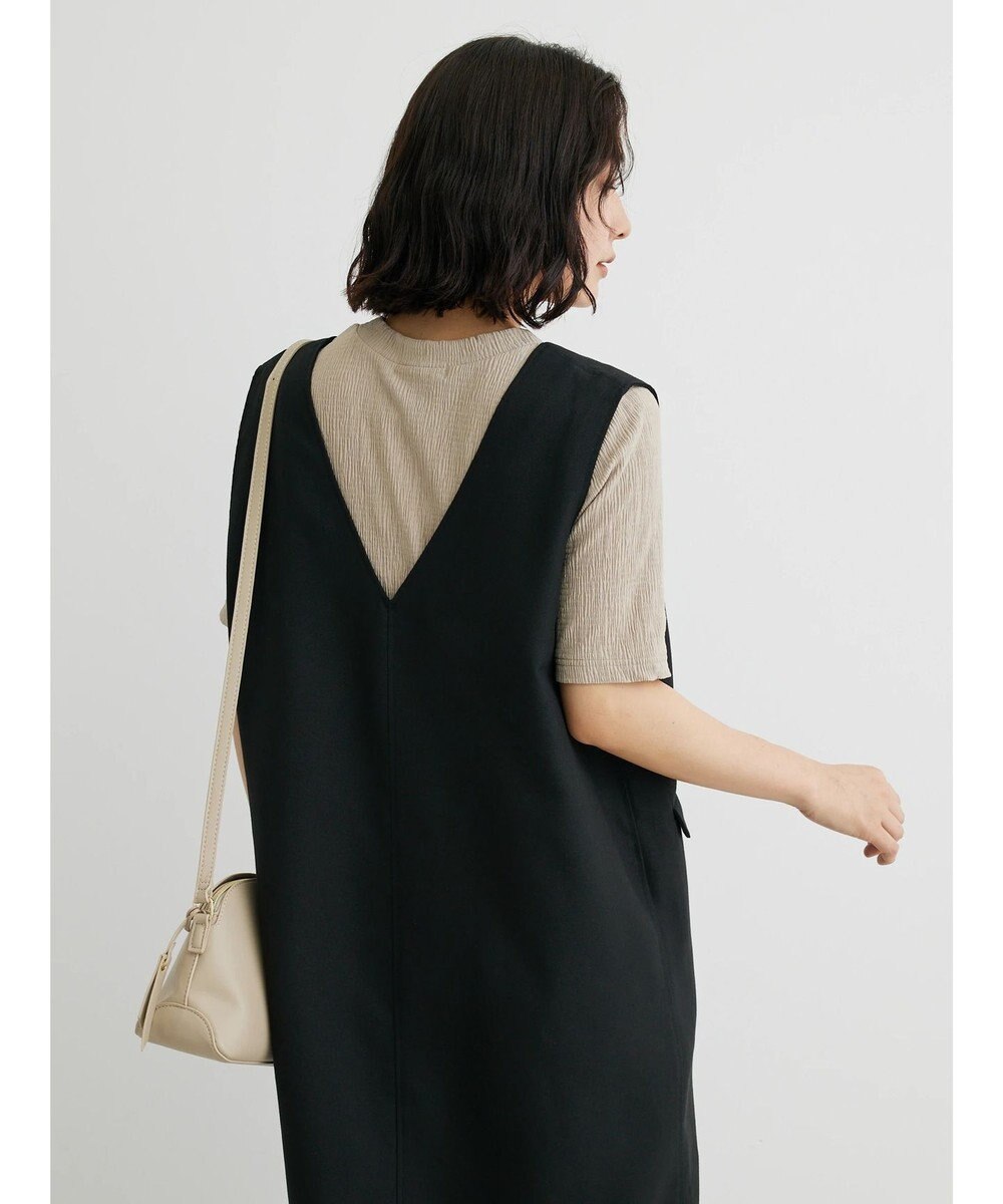 Green Parks ジレにもなる２ｗａｙＶネックジャンスカ 