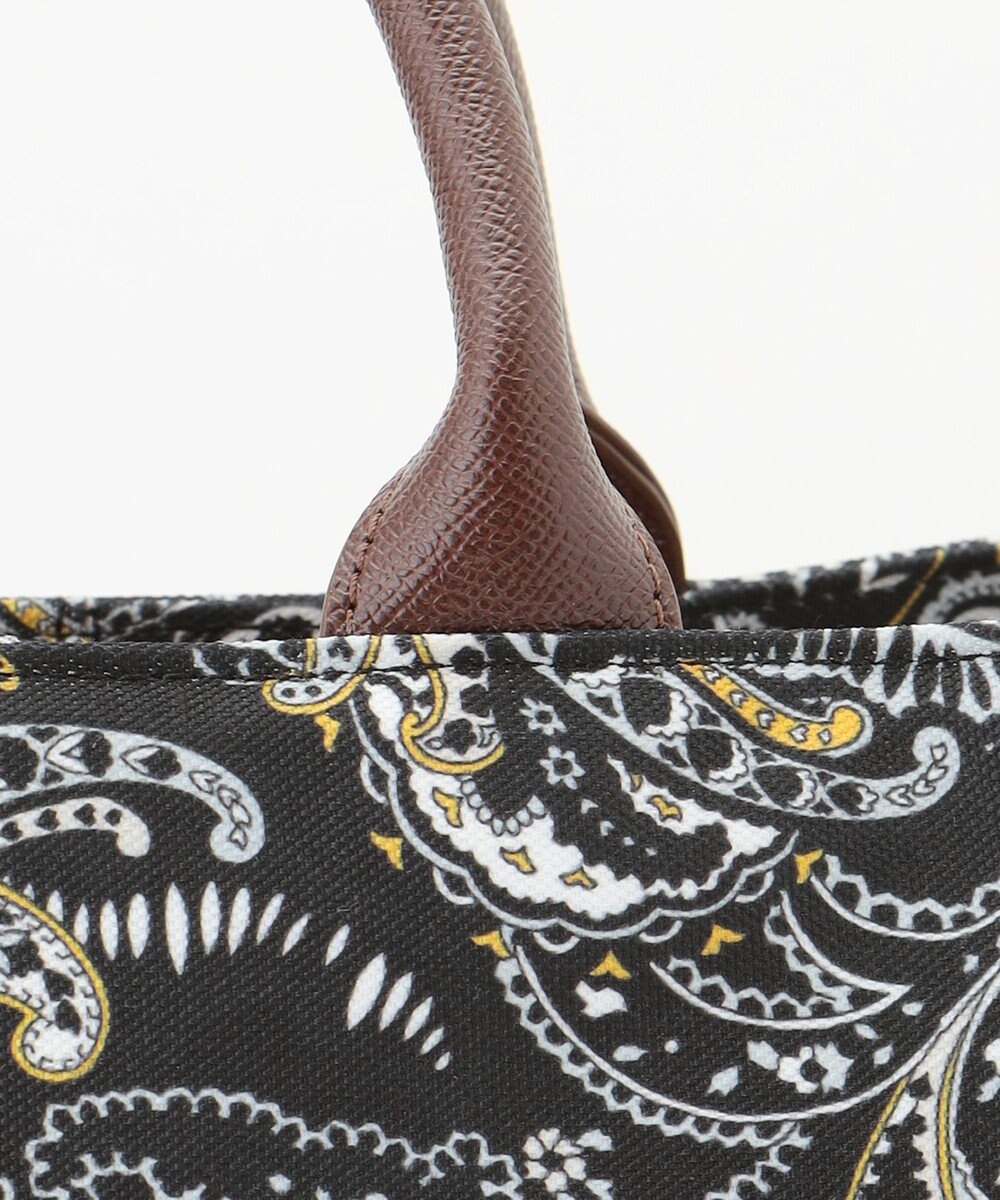 自由区 【カタログ掲載】ペイズリープリント トートバッグ 