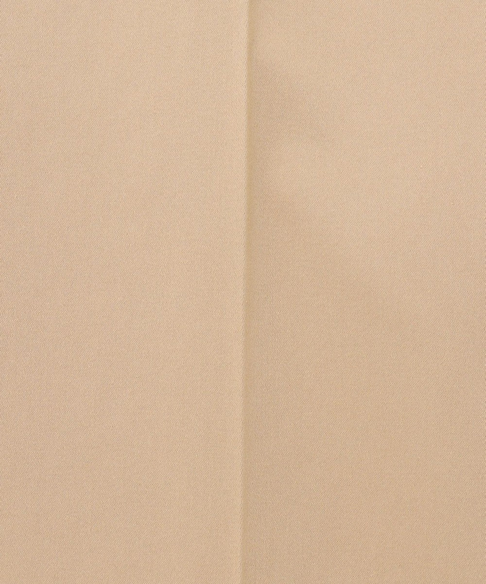 自由区 【接触冷感・洗える・XXSサイズあり】サテンストレッチクロップド丈 ワイドパンツ 