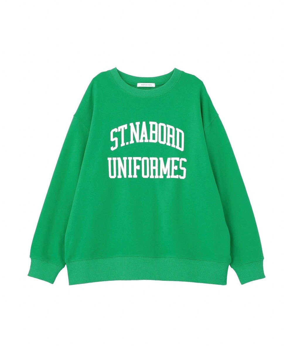 AMERICAN HOLIC カレッジロゴ裏毛スウェット 