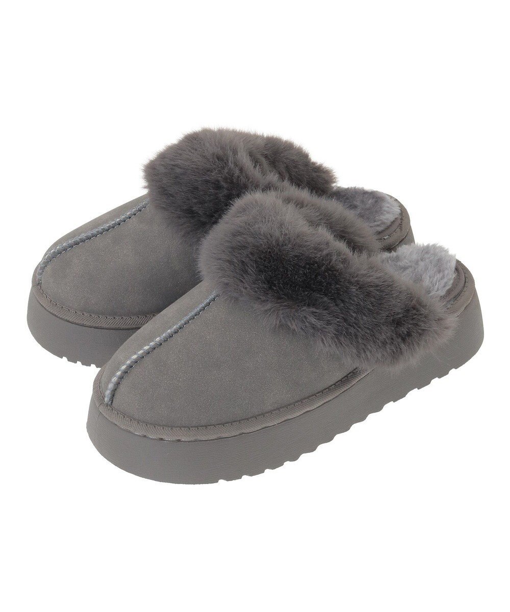 Green Parks ・ｍｉｎｉａ　フェイクムートンサンダル 