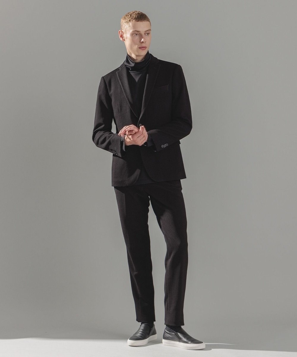 JOSEPH HOMME ウールジャージーウォッシャブル　タートルネック 