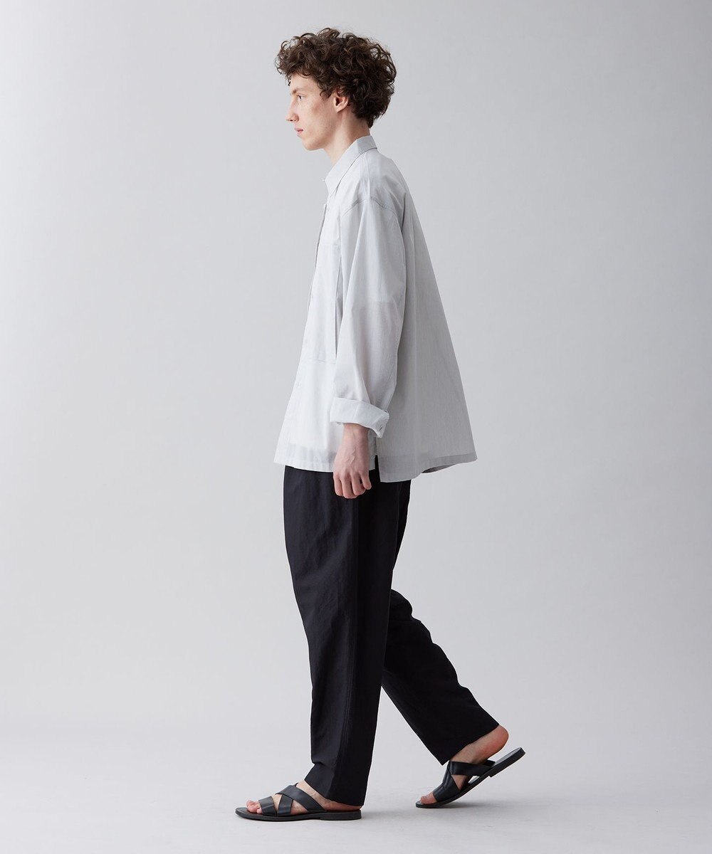 UNFILO MENS ライトリネン ワイドパンツ [23年春夏商品] 