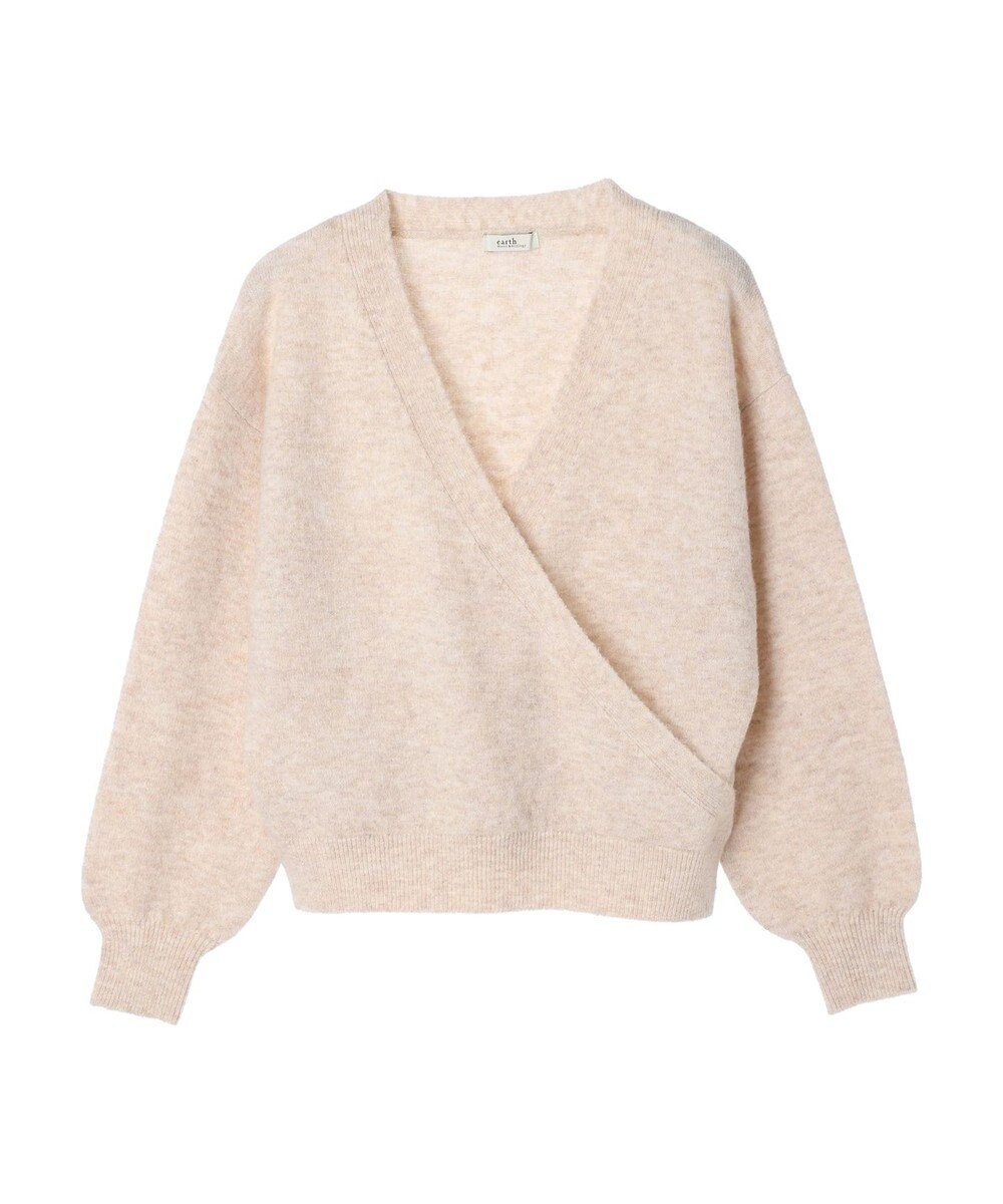 earth music&ecology カシュクールニットプルオーバー 