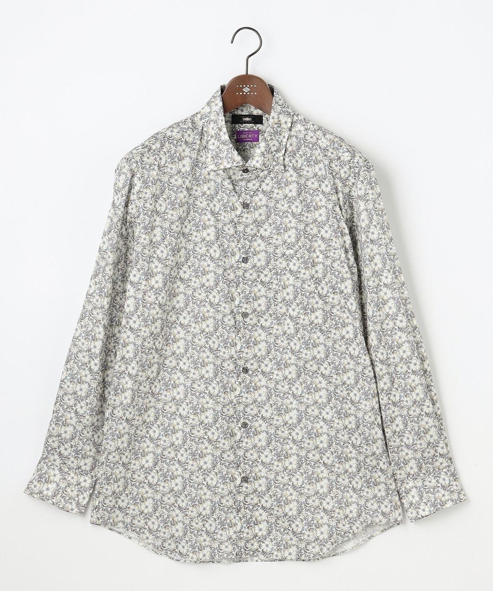 JOSEPH ABBOUD 【キングサイズ・リバティ】ブラックレーベル リバティプリントシャツ 