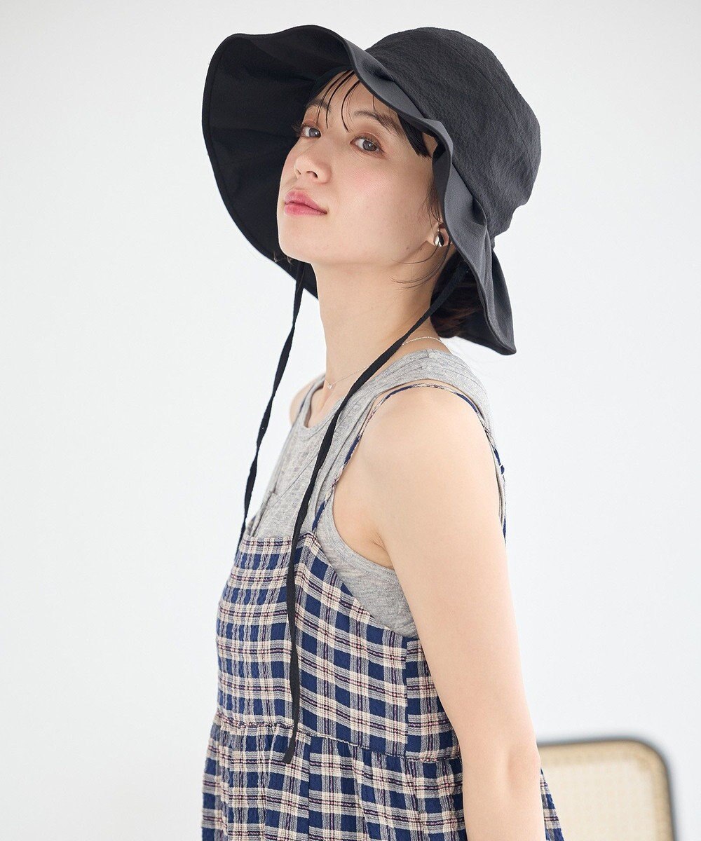 earth music&ecology 【ＵVカット】タックハット 