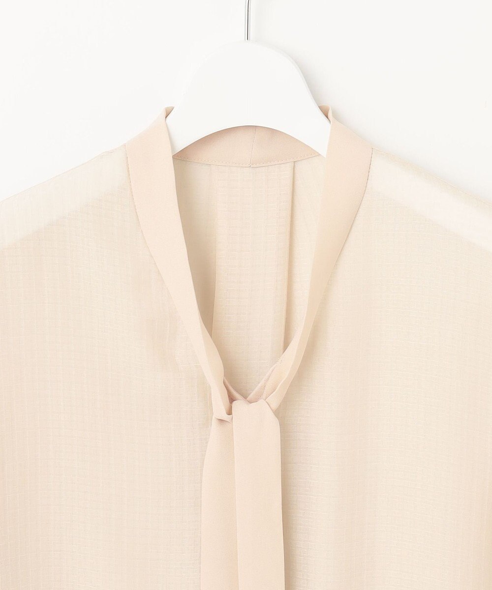 自由区 【洗える・XSサイズあり】シアードビー ブラウス 