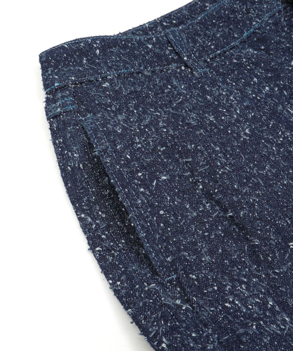 WEGO ネップデニムバギーパンツ 