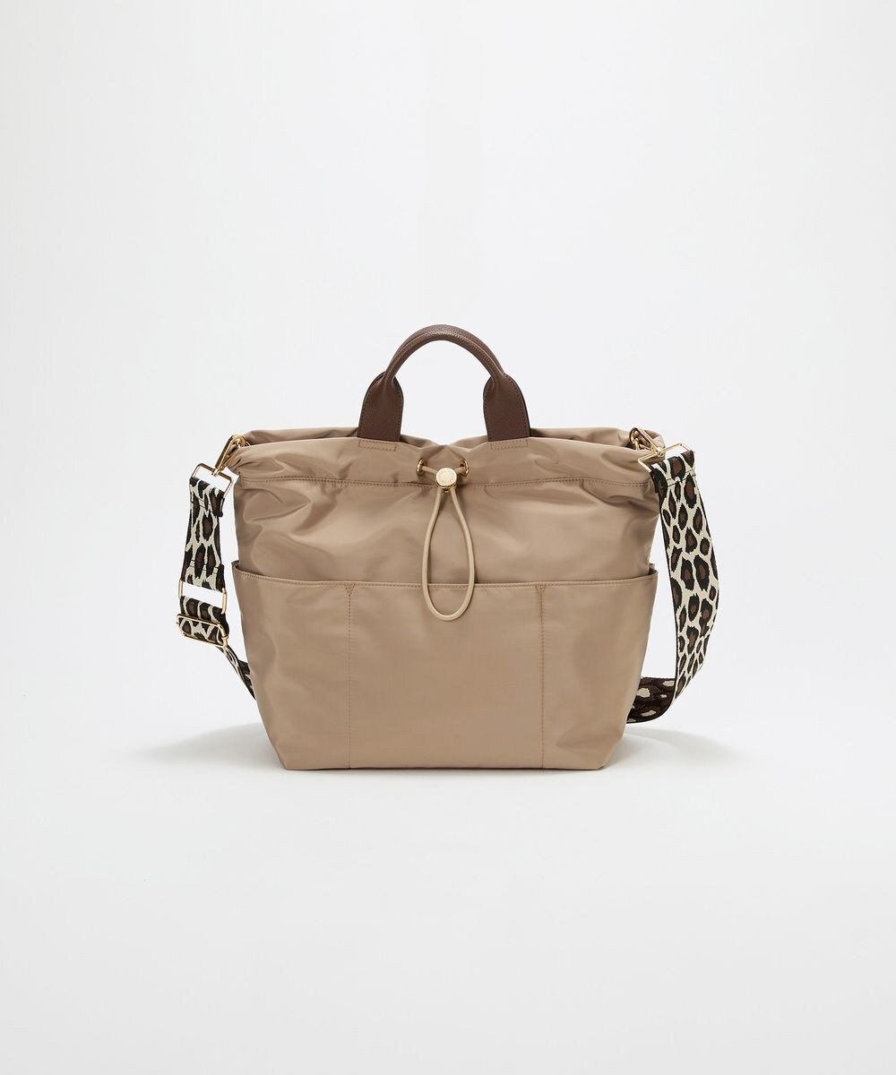 TOPKAPI 【TREASURE TOPKAPI】ナイロン パターンベルト付き 2way トートバッグ / 8ポケット 