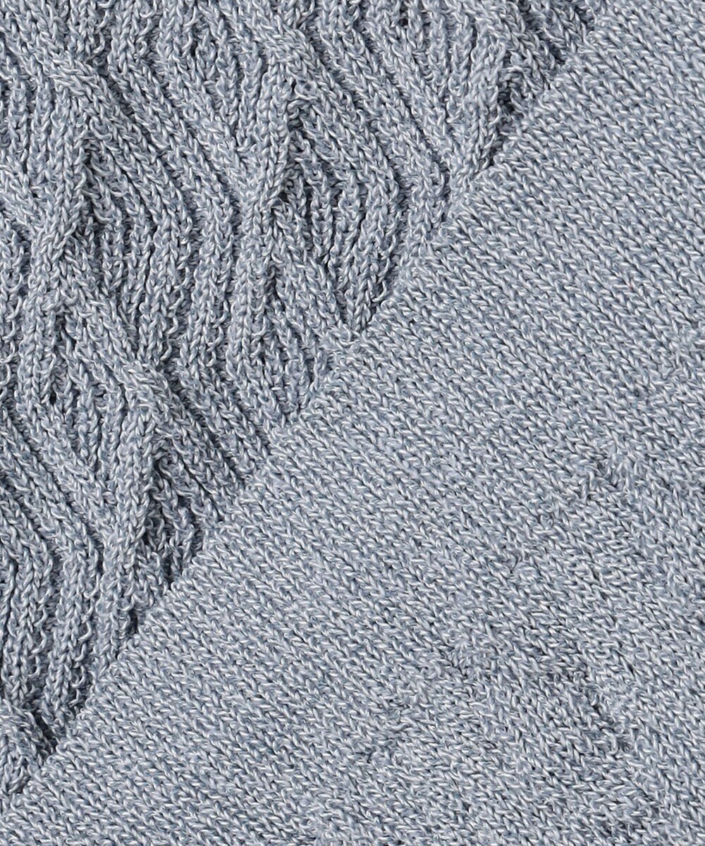 JOSEPH HOMME 【洗える】ドライコットンリンクス　半袖クルーネックニット 