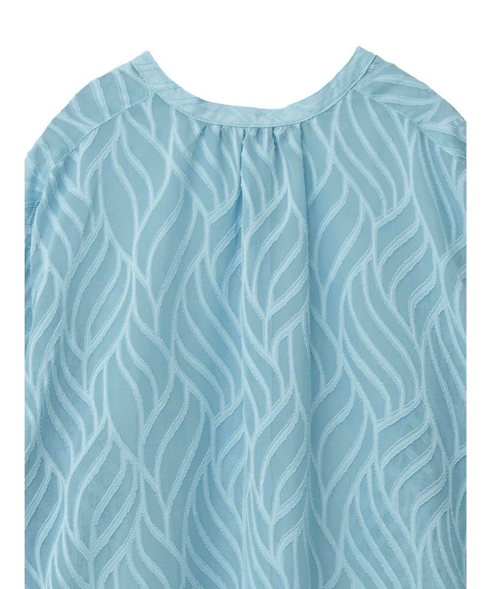 Green Parks ２ＷＡＹ　リーフジャガードシアーシャツ 