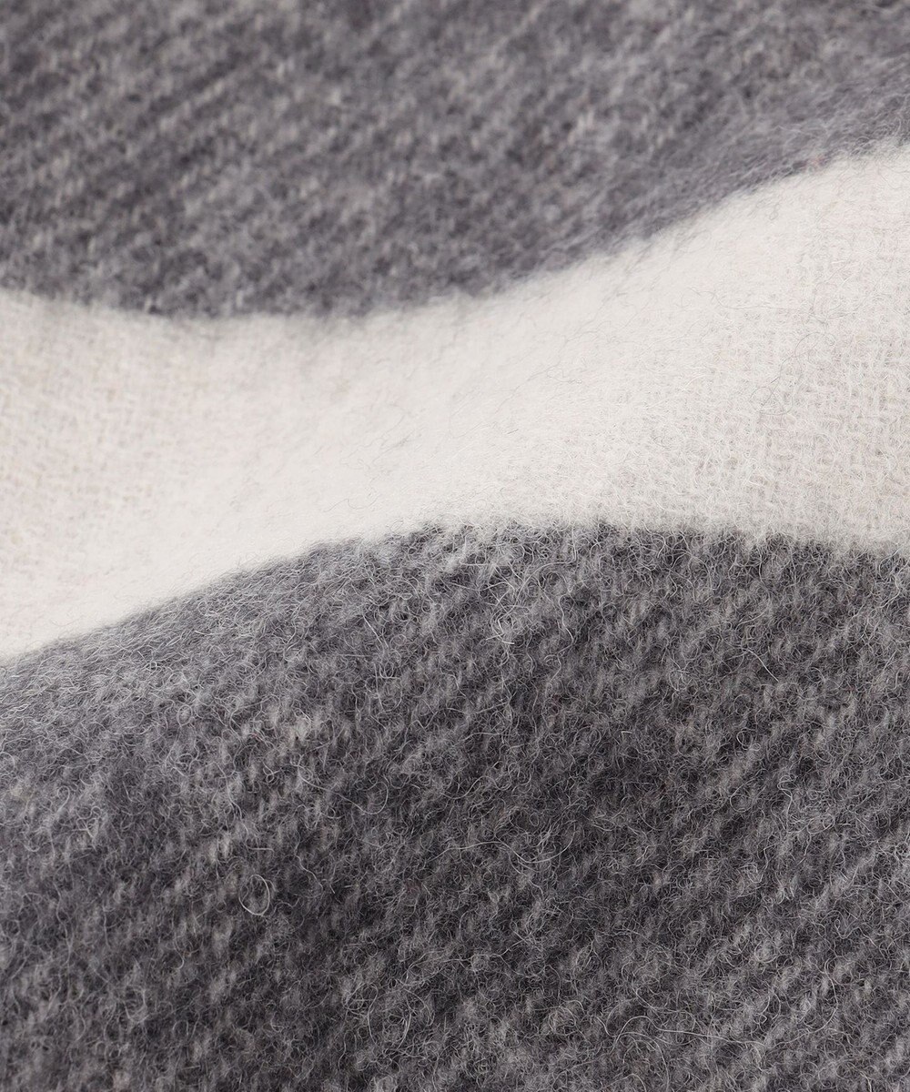 ICB 【リバーシブル可】アイレット 大判ストール 