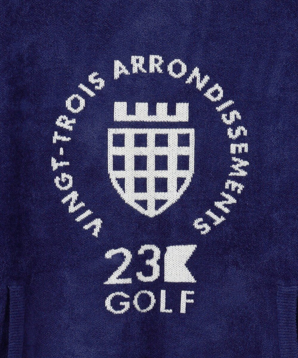 23区GOLF 【WOMEN】【ストレッチ性】フロントロゴ フーディー 日常使いにぴったりな軽やかな1着 