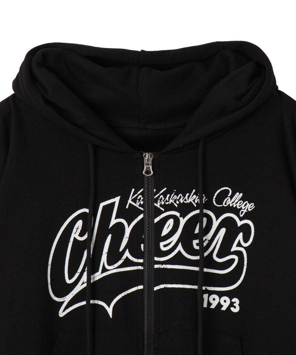 WEGO チアロゴWジップパーカー 