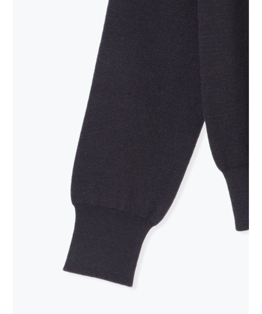 Te chichi パール&ウレタン刺繍ロゴニット 