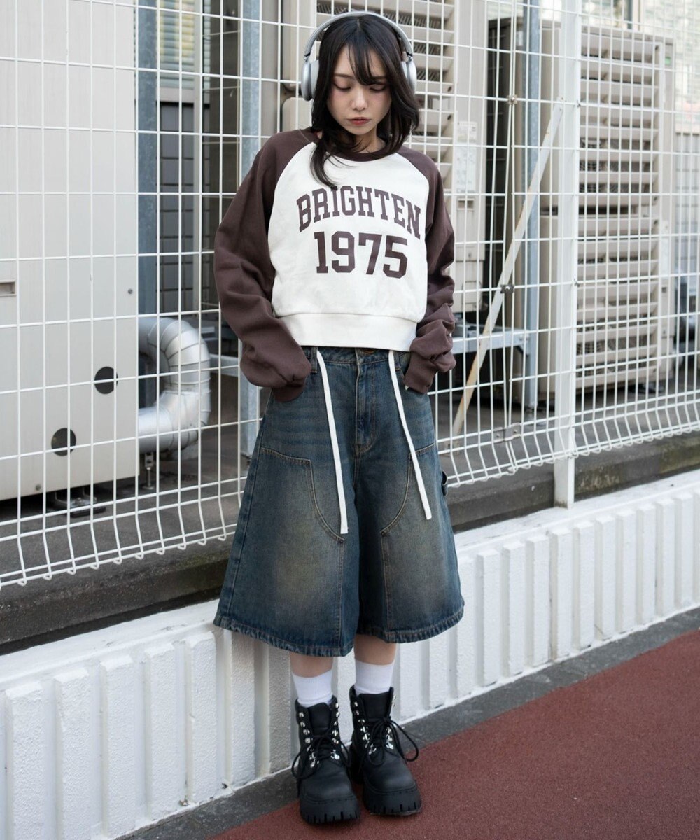 WEGO グラフィックスウェット 