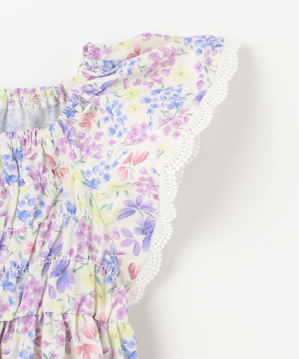 ANY KIDS 花柄 ブラウス 