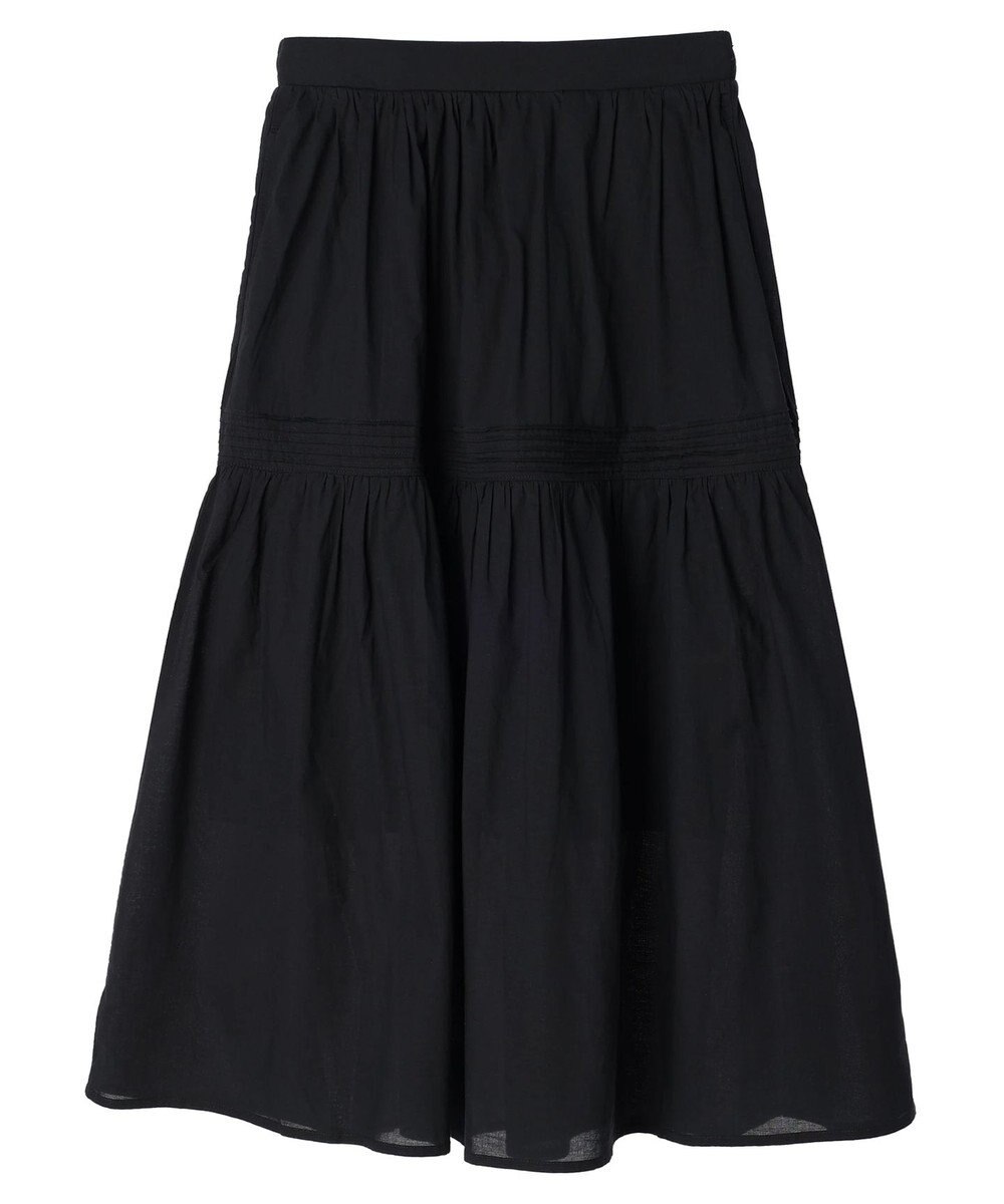 Green Parks ティアードロングスカート 