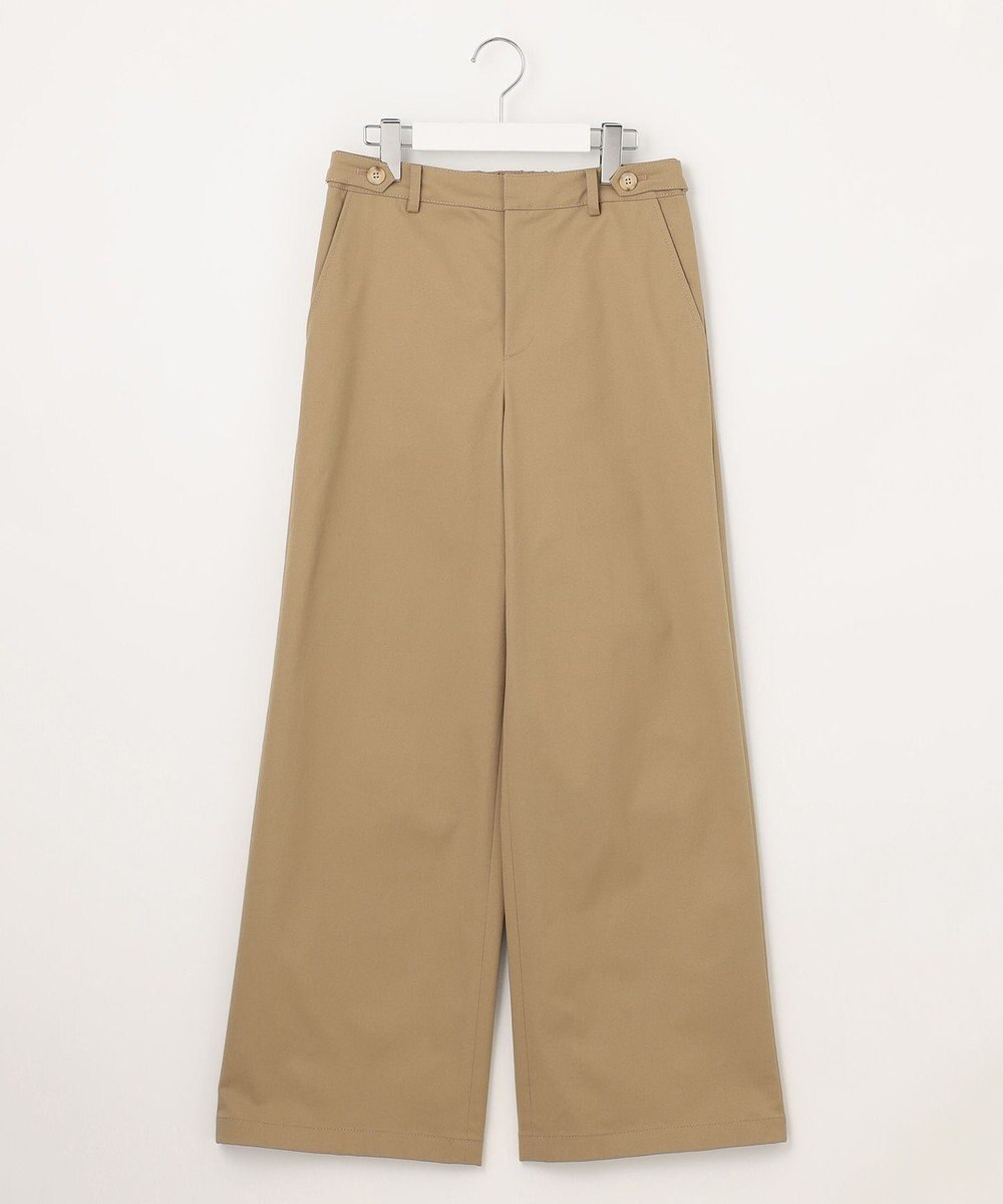 J.PRESS LADIES 20チノストレッチ ストレート パンツ 