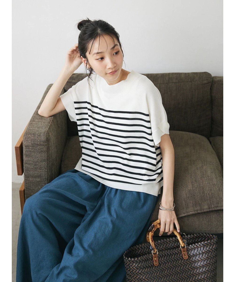 CRAFT STANDARD BOUTIQUE 【洗える】チューリップスリーブプルオーバー 