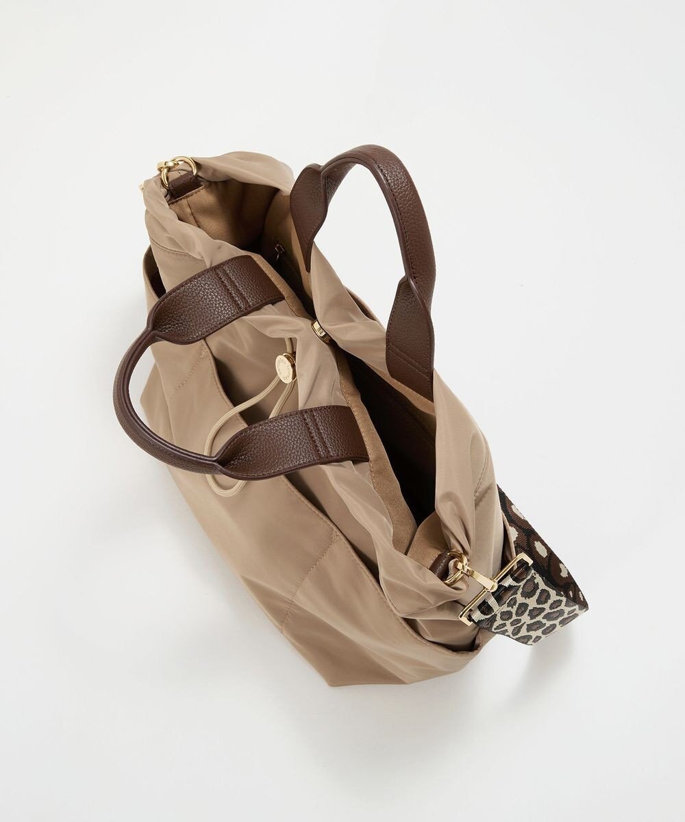 TOPKAPI 【TREASURE TOPKAPI】ナイロン パターンベルト付き 2way トートバッグ / 8ポケット 