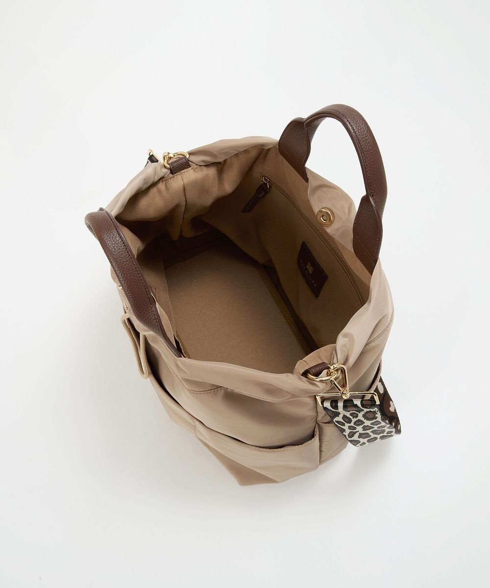 TOPKAPI 【TREASURE TOPKAPI】ナイロン パターンベルト付き 2way トートバッグ / 8ポケット 