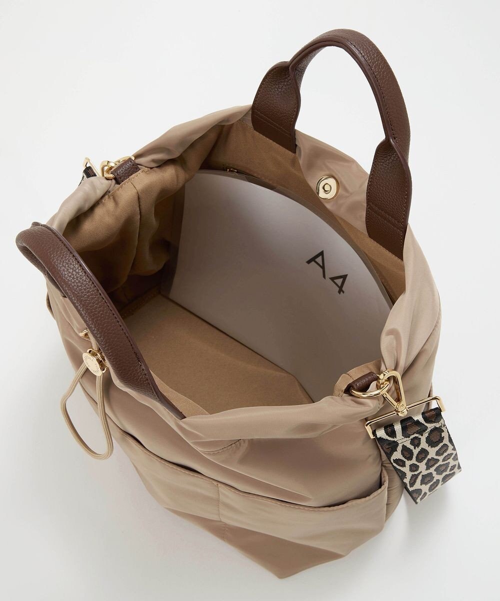 TOPKAPI 【TREASURE TOPKAPI】ナイロン パターンベルト付き 2way トートバッグ / 8ポケット 