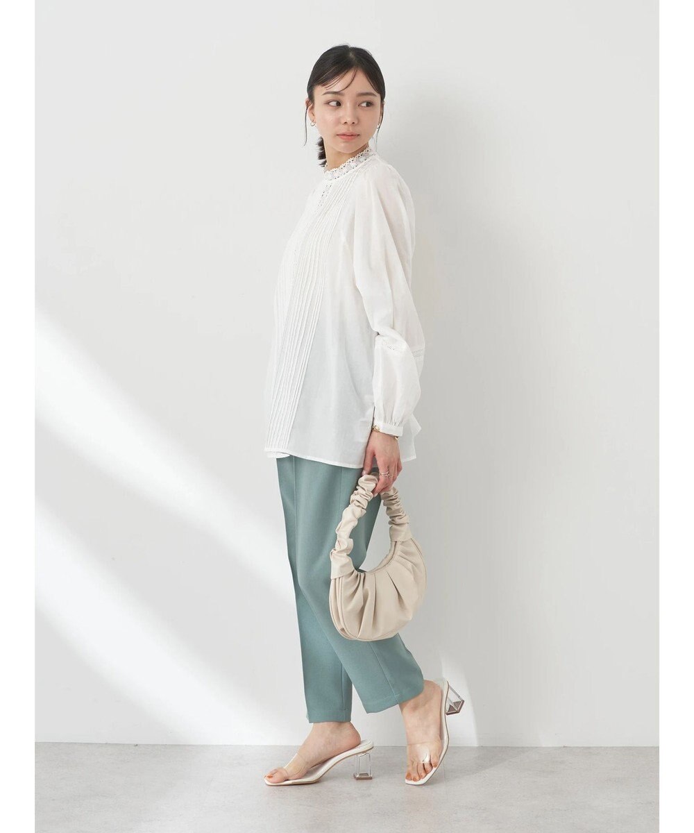 earth music&ecology 接触冷感テーパードパンツ 