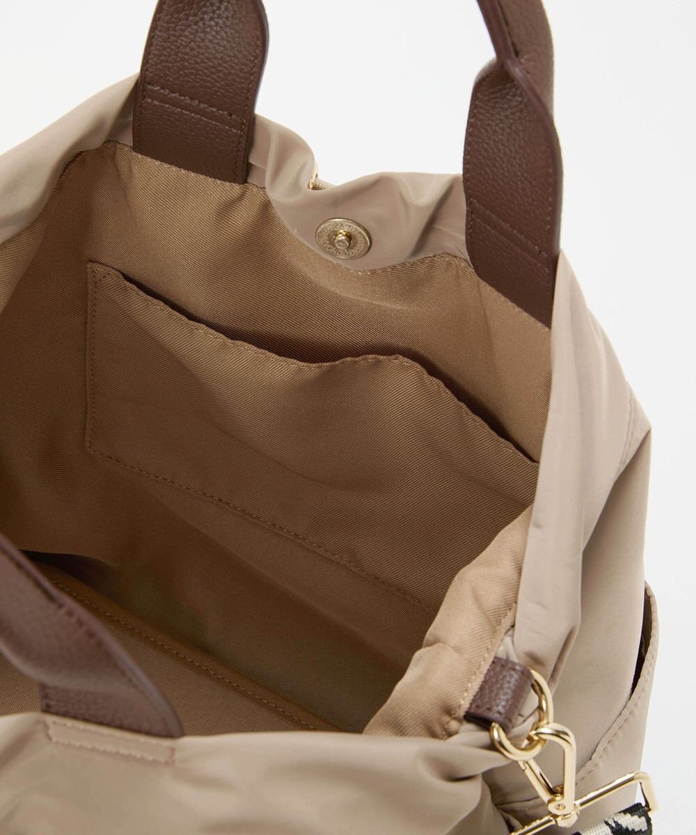 TOPKAPI 【TREASURE TOPKAPI】ナイロン パターンベルト付き 2way トートバッグ / 8ポケット 