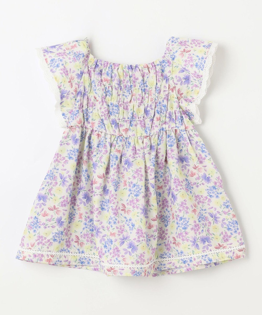 ANY KIDS 花柄 ブラウス 