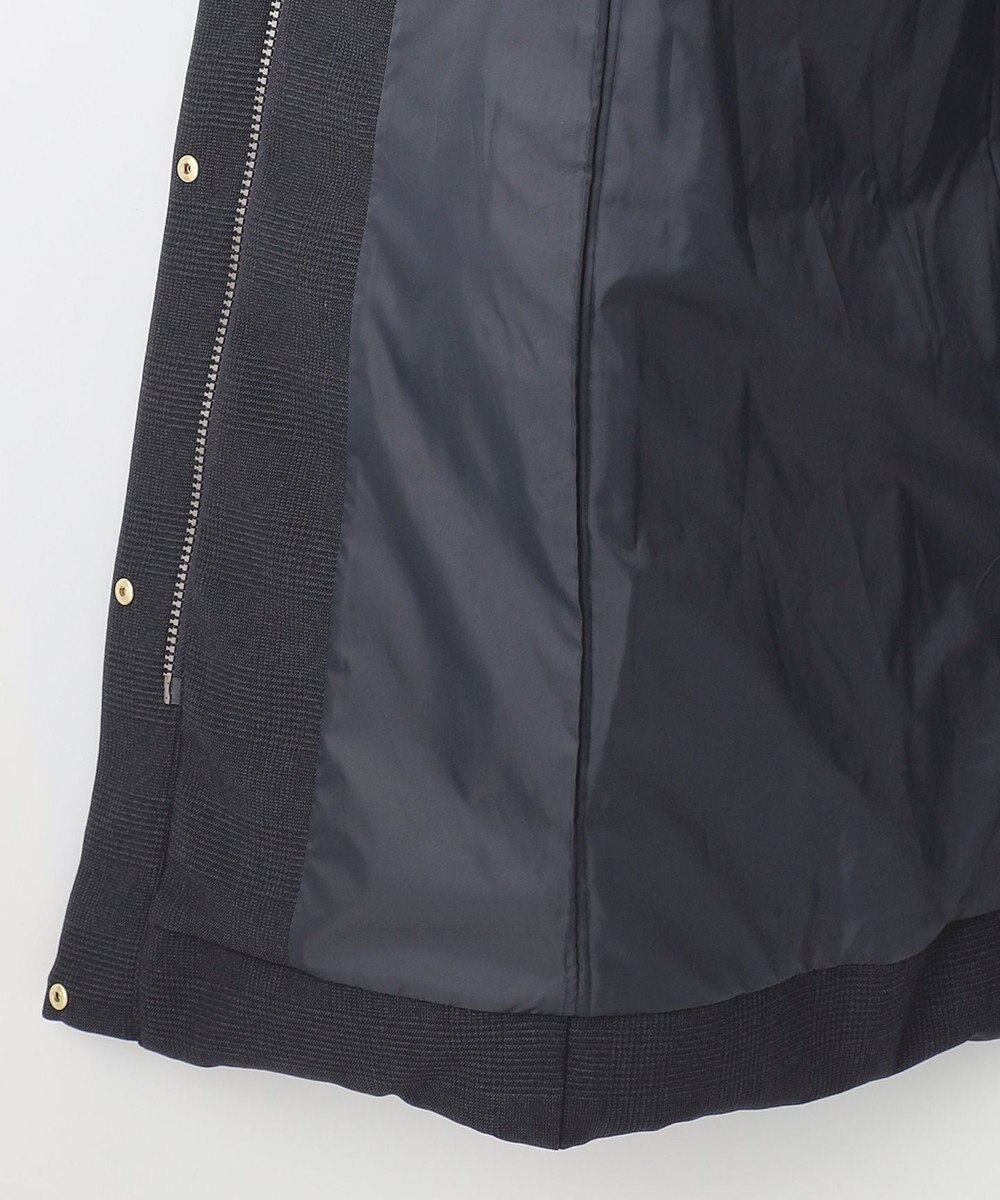 J.PRESS LADIES S ハウンドトゥース&グレンチェック ロング ダウンコート 