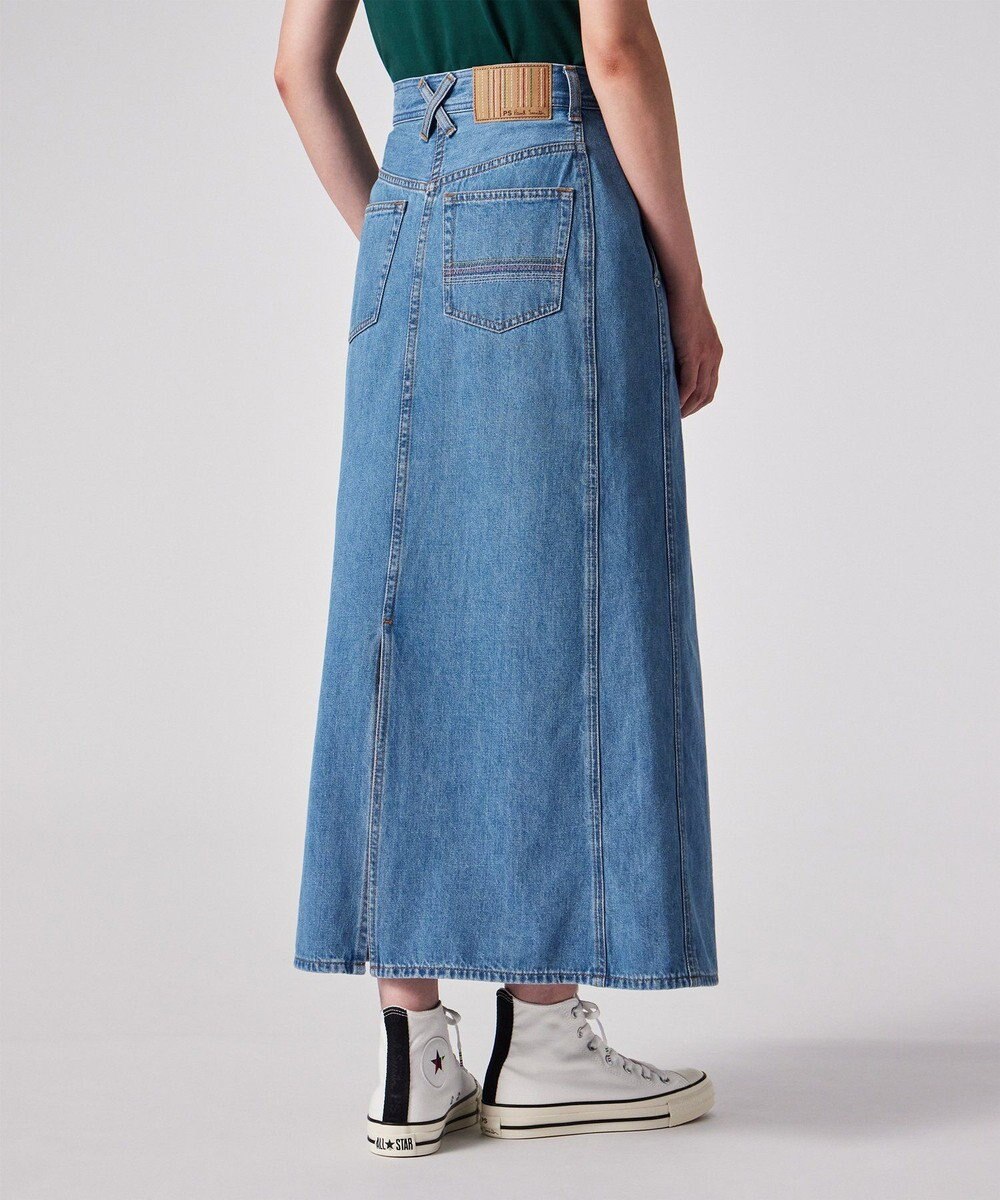 Paul Smith インディゴ デニム ロング スカート 