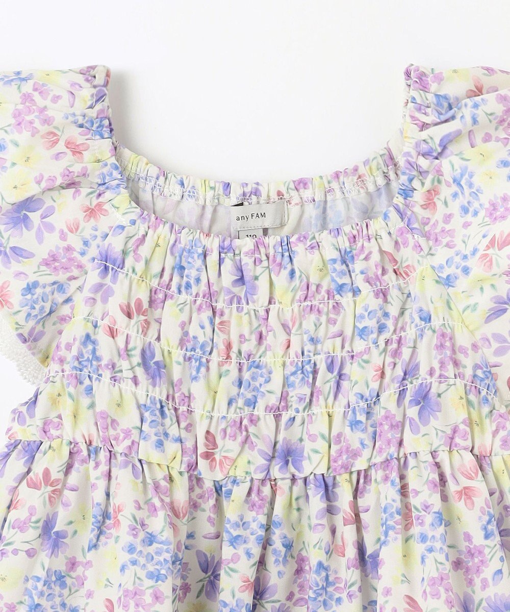 ANY KIDS 花柄 ブラウス 