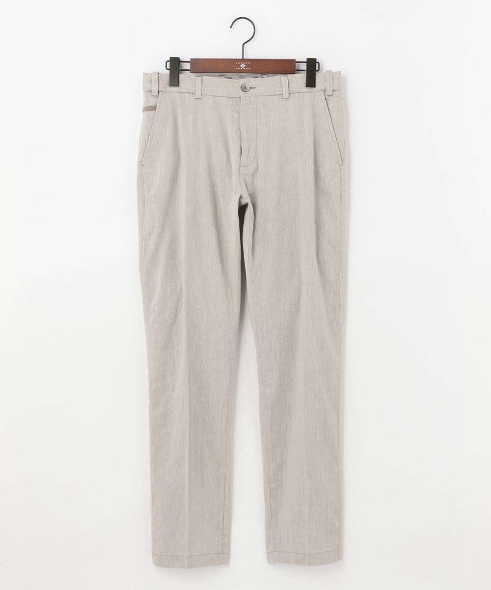 JOSEPH ABBOUD 【キングサイズ】リヨセルリネンシャンブレー パンツ 