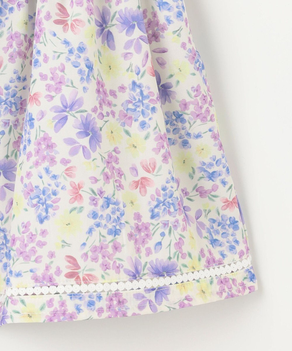 ANY KIDS 花柄 ブラウス 