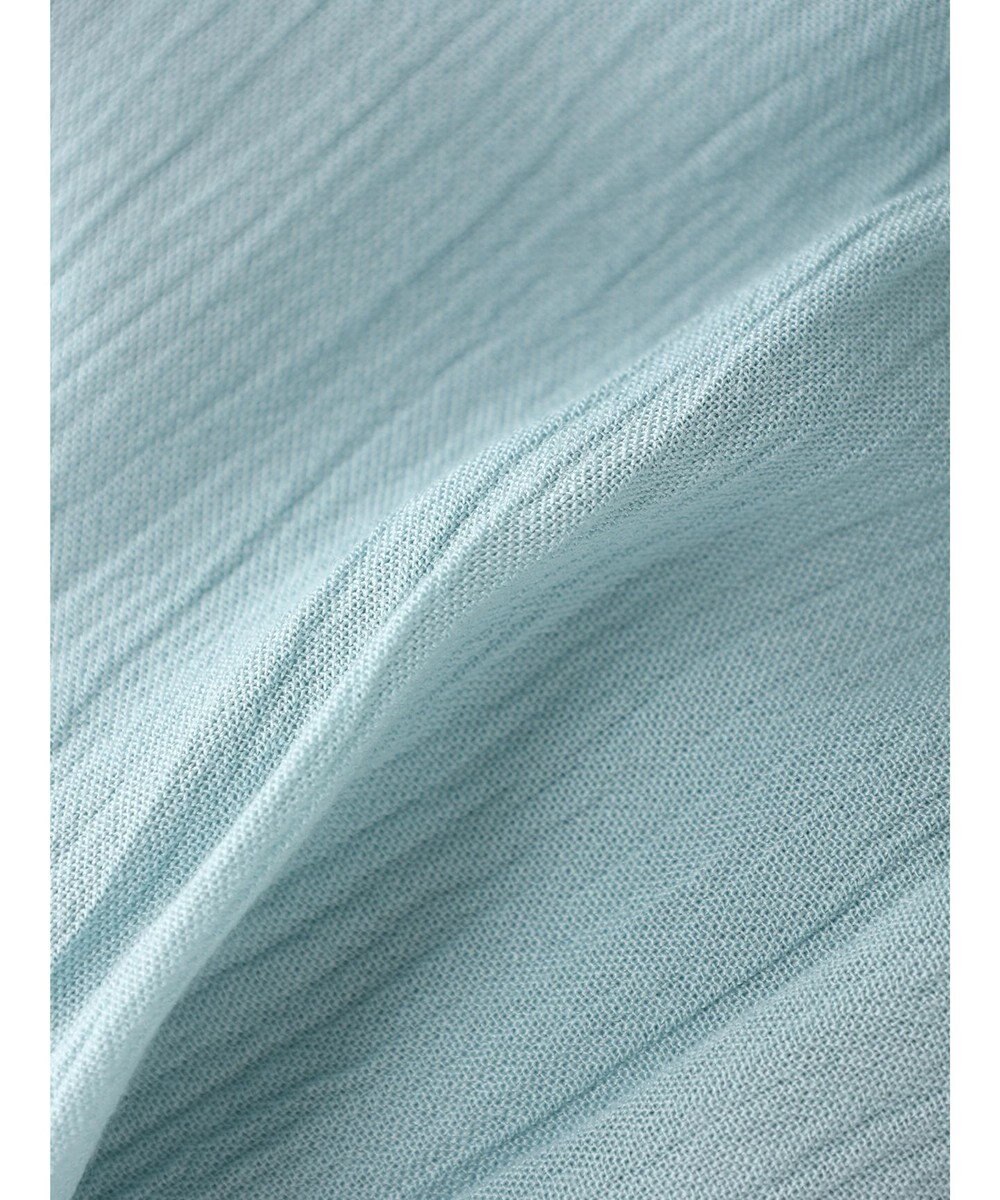 AMERICAN HOLIC 楊柳Ｗポケット開襟ワンピース 