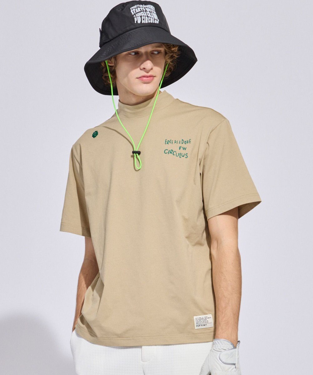 PW CIRCULUS 【MEN】DOVE グラフィックモックT ゴルフ 