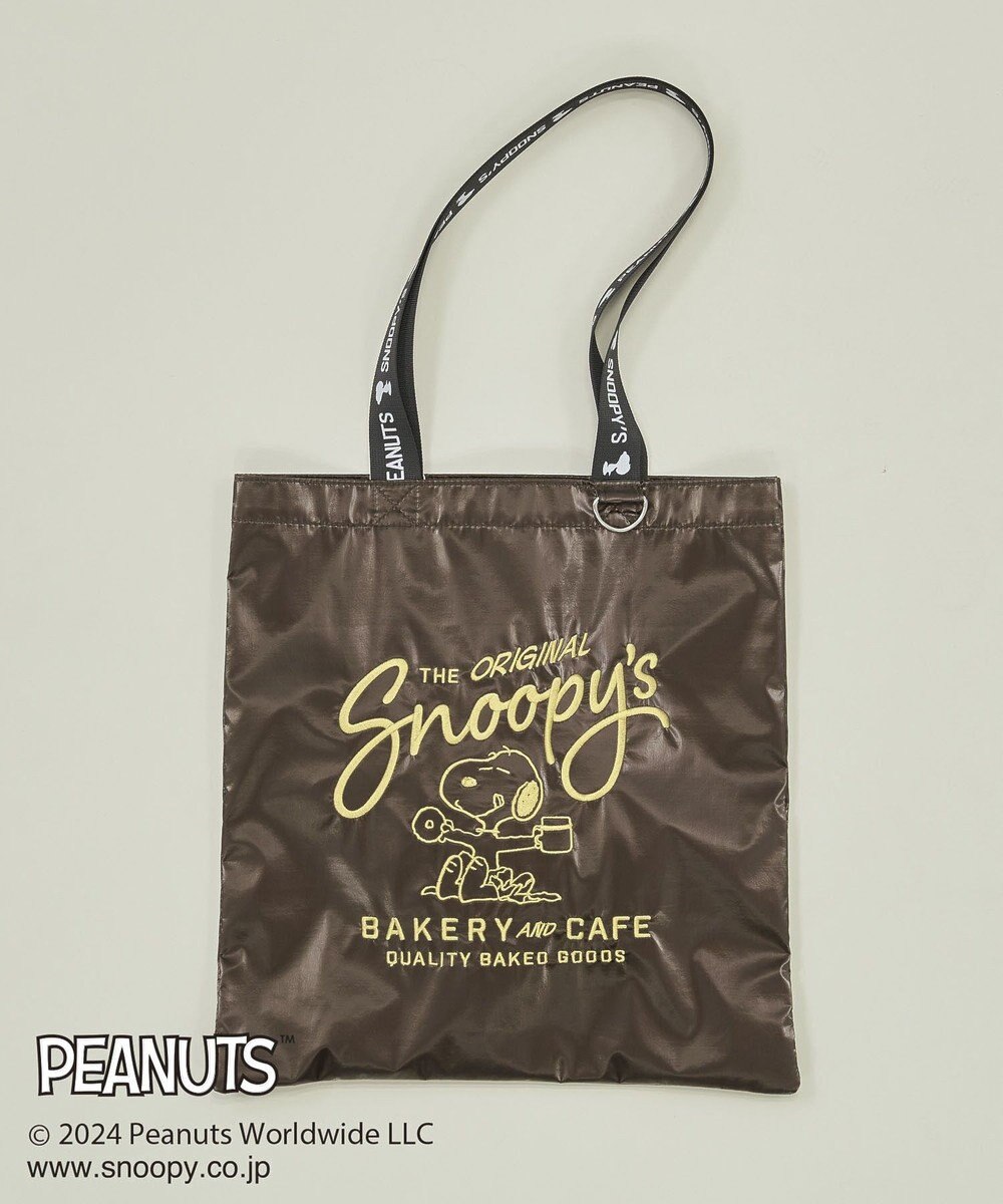 CRAFT STANDARD BOUTIQUE 【PEANUTS】メタリックロゴハンドルトート 