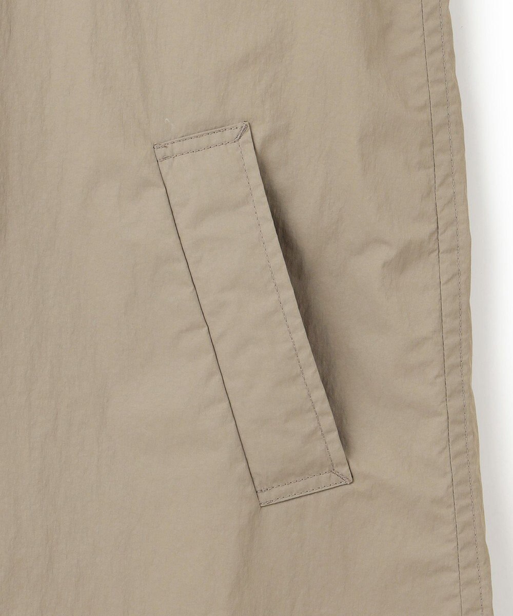 JOSEPH HOMME 【LEON 掲載】ブライトナイロンシャンブレー 　シングルブレストスプリングコート 