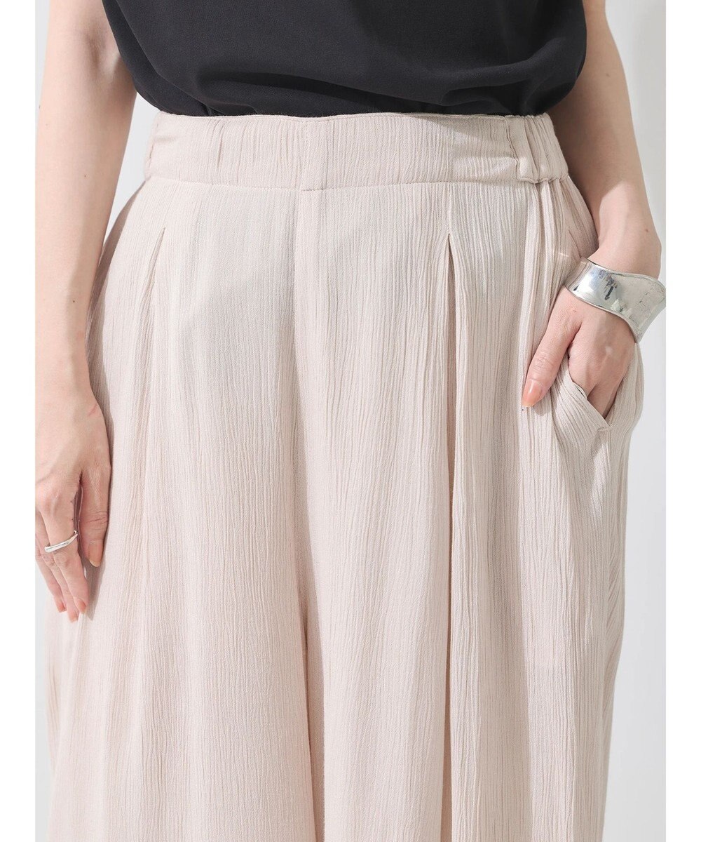 earth music&ecology レーヨンクレープイージーパンツ 